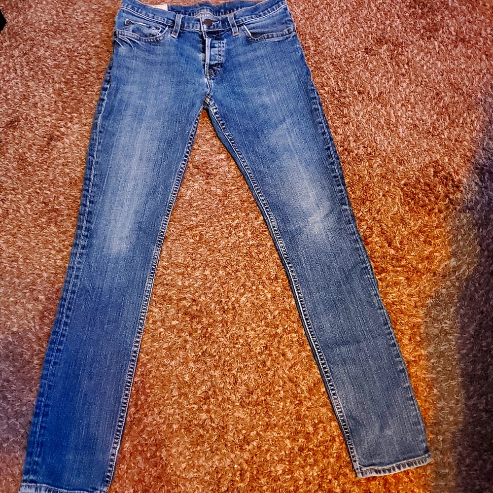 Hollister Medium Wash Skinny Jeans